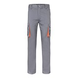 Zweifarbige Stretch-Hose mit mehreren Taschen (240 g/m²), aus Baumwolle (46 %), EME (38 %) und Polyester (16 %) Paulik