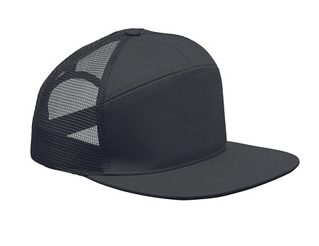 Flache Kappe 7 Panels Vicoregun