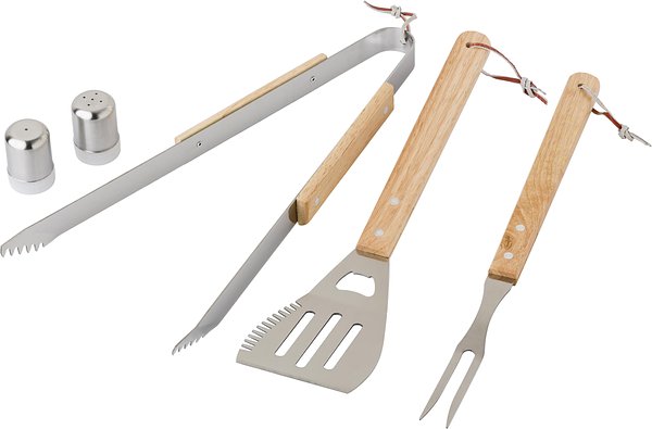 Grillset Beatrs | Edelstahl | Schürze