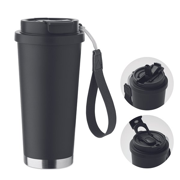 Doppelwandiger Trinkbecher 500ml Andrioli