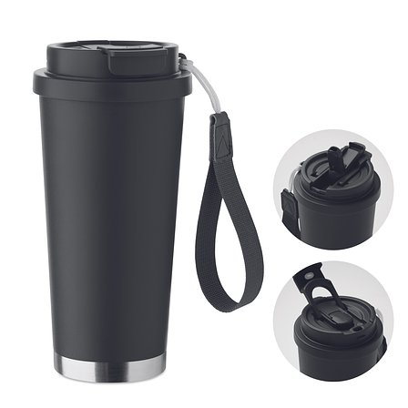 Doppelwandiger Trinkbecher 500ml Andrioli