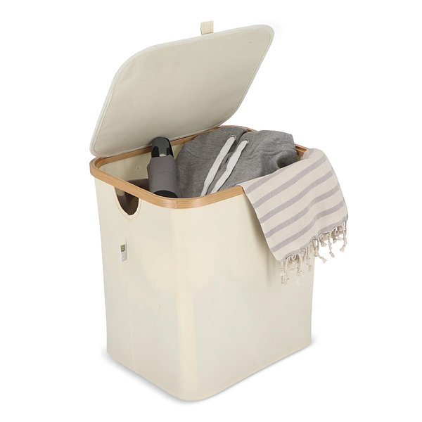 faltbarer Korb mit Deckel Sogne 40,5 x 33 x 42cm Duren