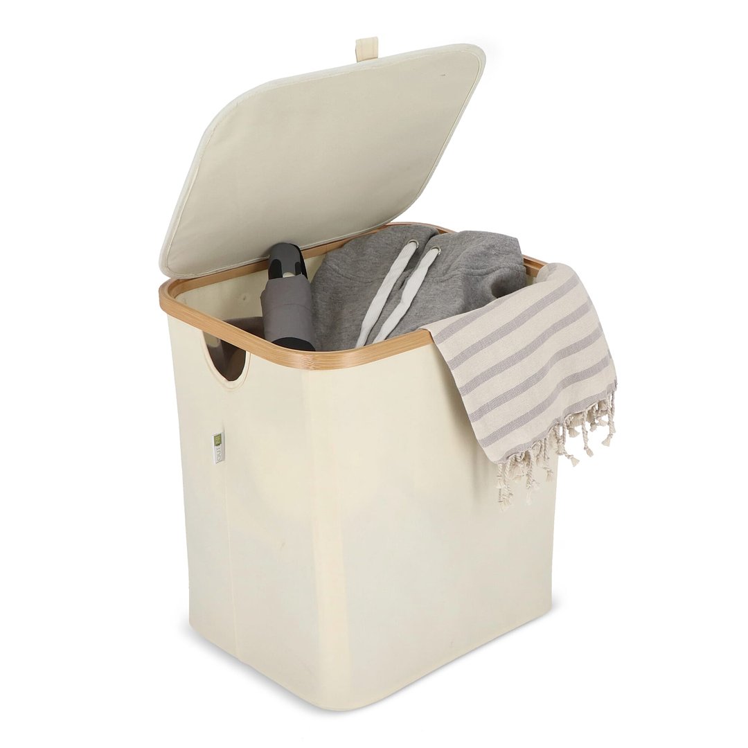 faltbarer Korb mit Deckel Sogne 40,5 x 33 x 42cm Duren