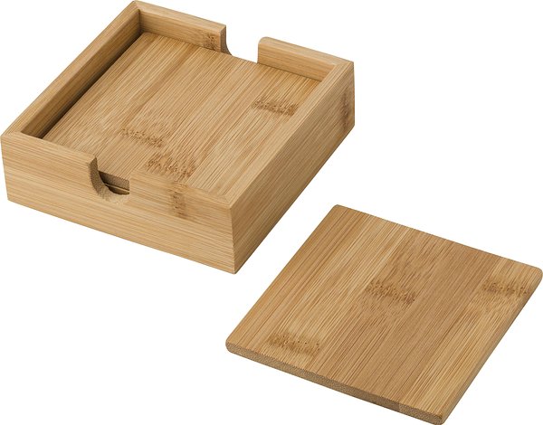 Untersetzer-Set aus Bambus Munatia