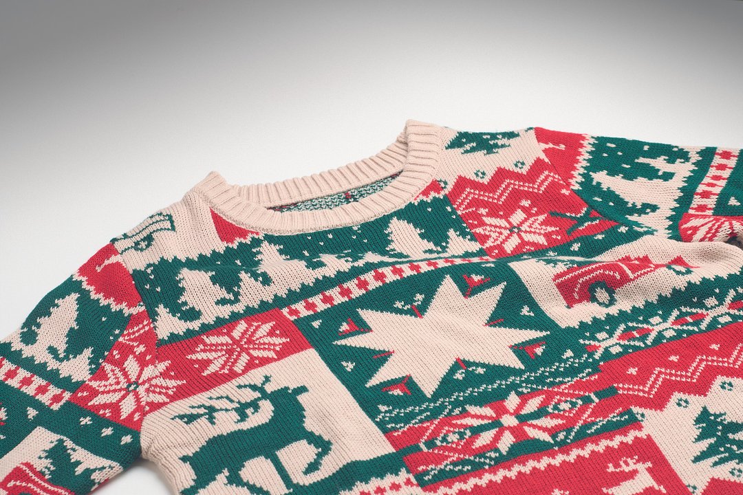 Weihnachtspullover S-M Munelylf