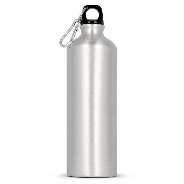 Aluminium Wasserflasche mit Karabiner 750ml Stgaunela