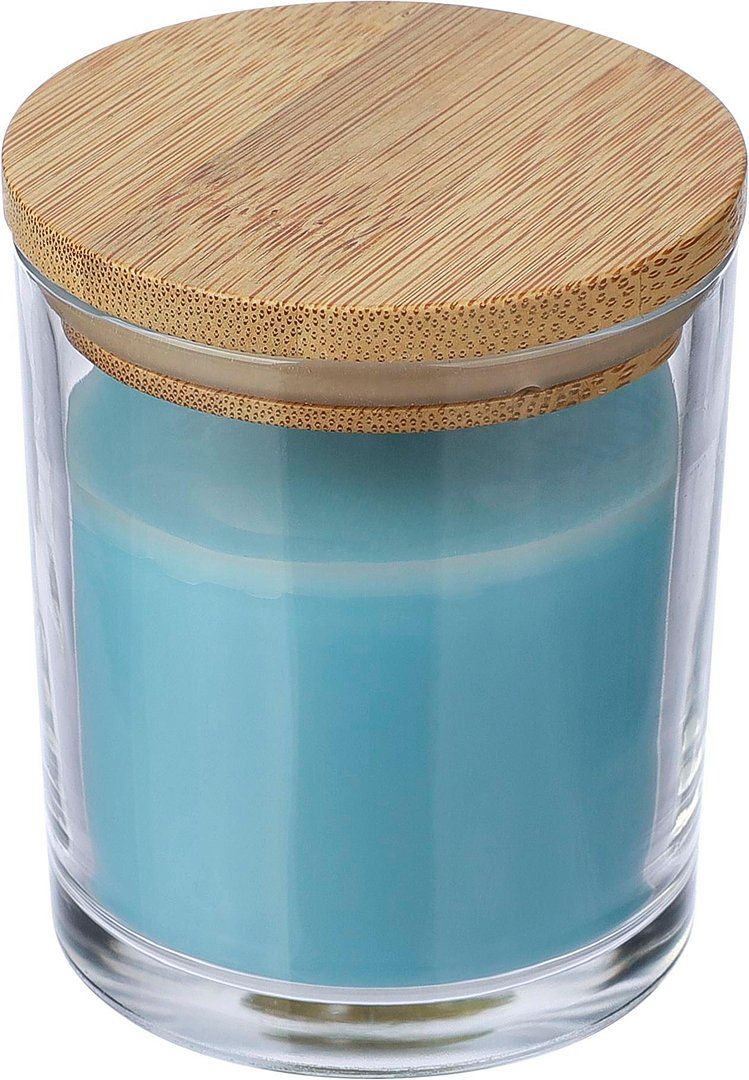 Kerze Orliuna | Glas mit Bambusdeckel