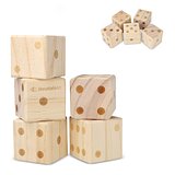 InSide Out Riesen-Würfelspiel aus Holz Chasca