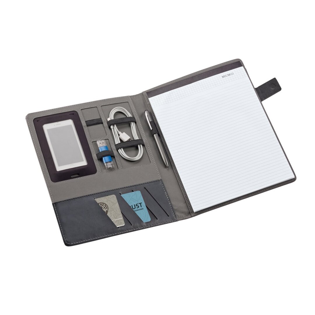 A4 Schreibmappe mit Taschenrechner Walta