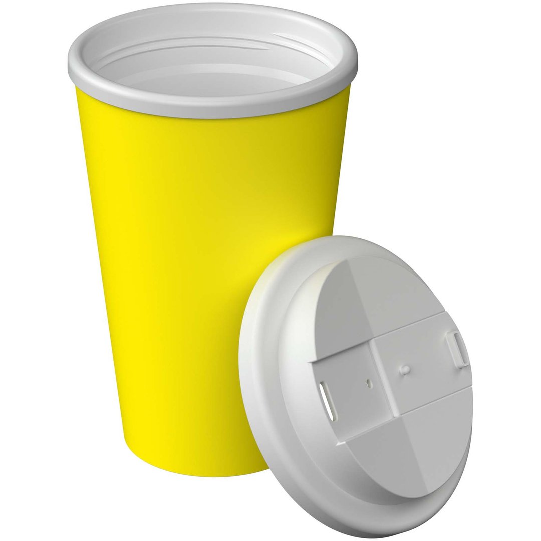 Infiniti 350 ml Isolierbecher mit auslaufsicherem Deckel - Jonnathli