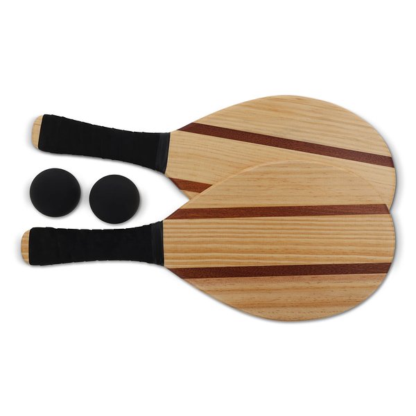 Holz Frescobol Strandset Giamudi