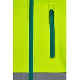 Zweifarbige Softshell-Jacke (280 g/m²) aus Polyester (96 %) und Elastan (4 %) Bistga