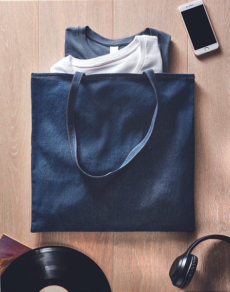 Denim Einkaufstasche Benign
