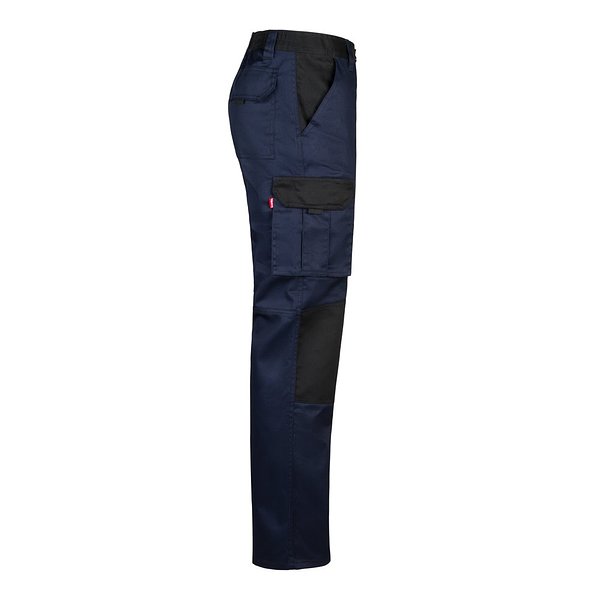 Zweifarbige Twill-Hose mit mehreren Taschen (240 g/m²), aus Baumwolle (35%) und Polyester (65%) Walbrg