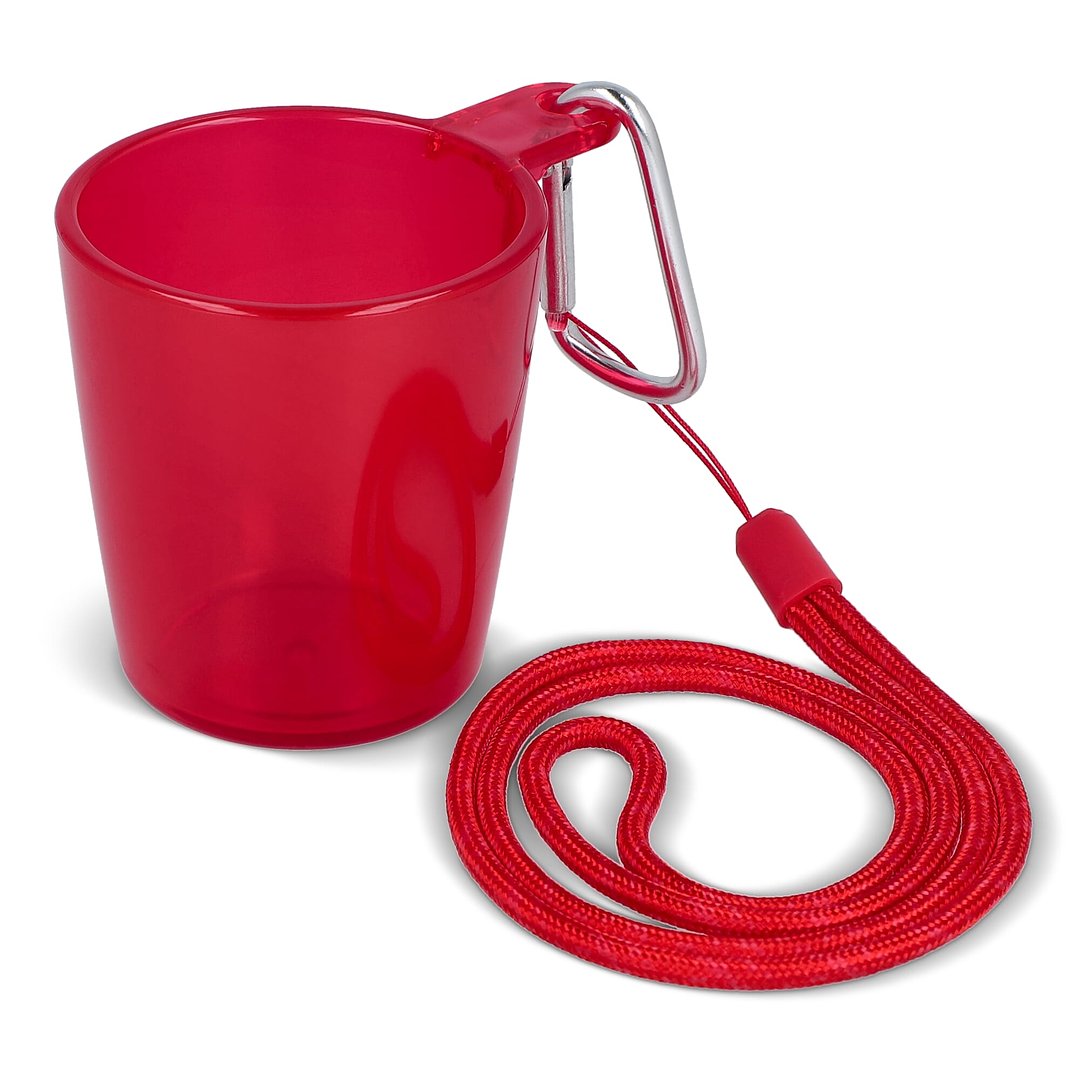 Festival-Shotglas mit Lanyard Hatholla