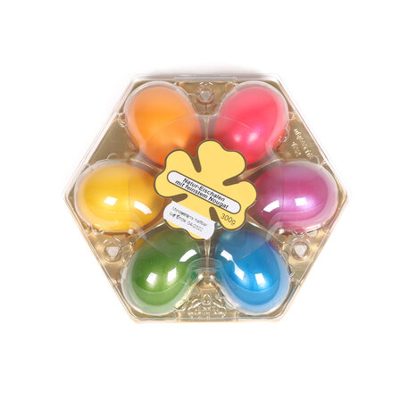 Ostereier 6er Stern Verpackung Saia