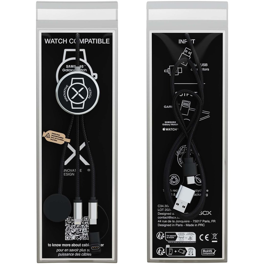 7 in 1 Ladekabel für Smartwatches - Buoll
