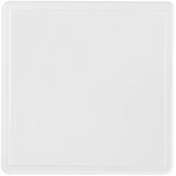 Quadratischer Kunststoffuntersetzer mit Papiereinleger - Ongiunia