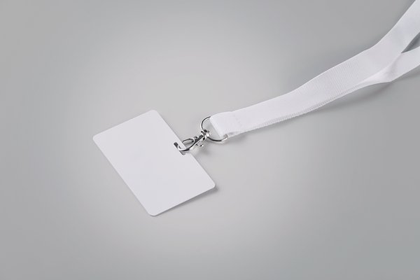 Lanyard-Ausweis 54 x 86 mm Helierdi