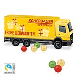 3D Adventskalender "LKW" mit Fairtrade® Schokolade