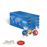 3D Präsent "Container" mit Lindor Pralinés