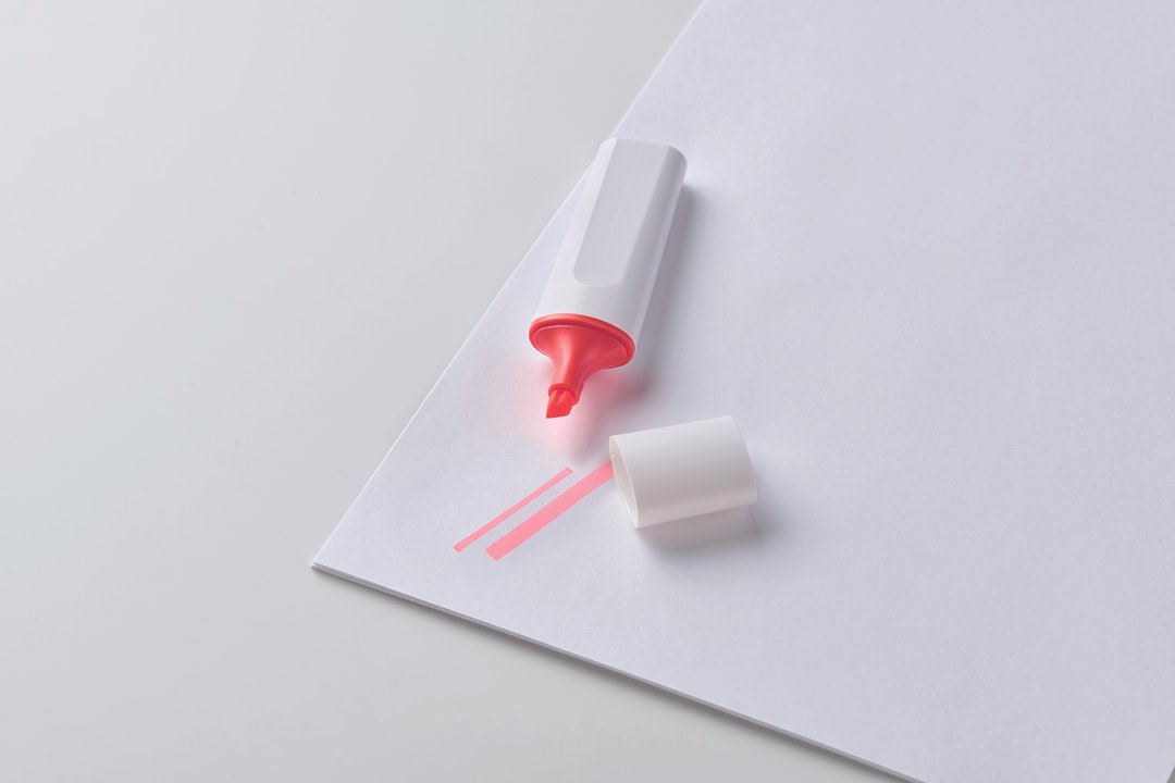 Textmarker RPET Luregull