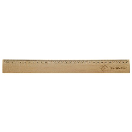 Holzlineal 30cm Corsico