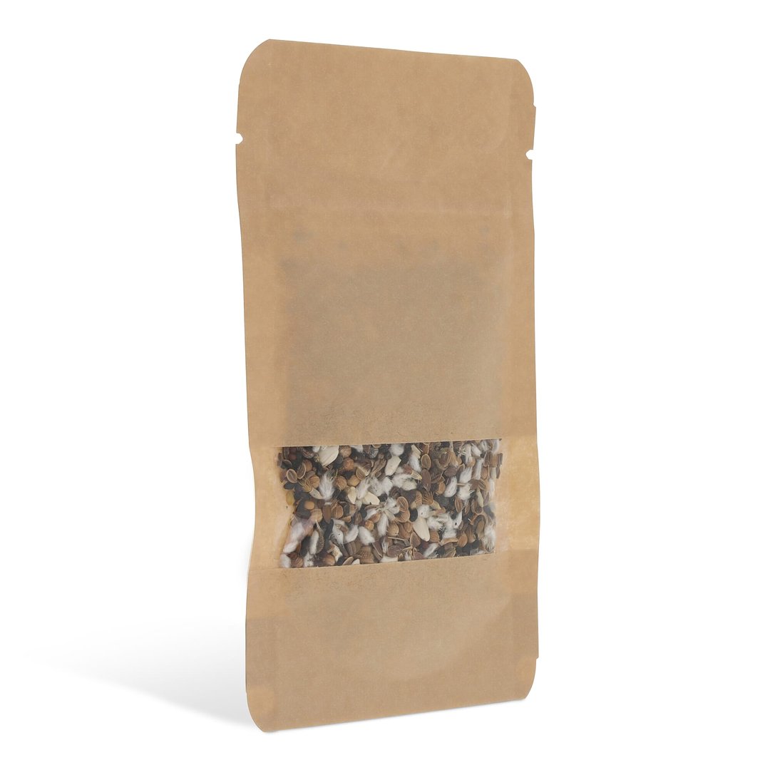 Saatgutbeutel getrocknete Blumen 4 Gramm Adivannat