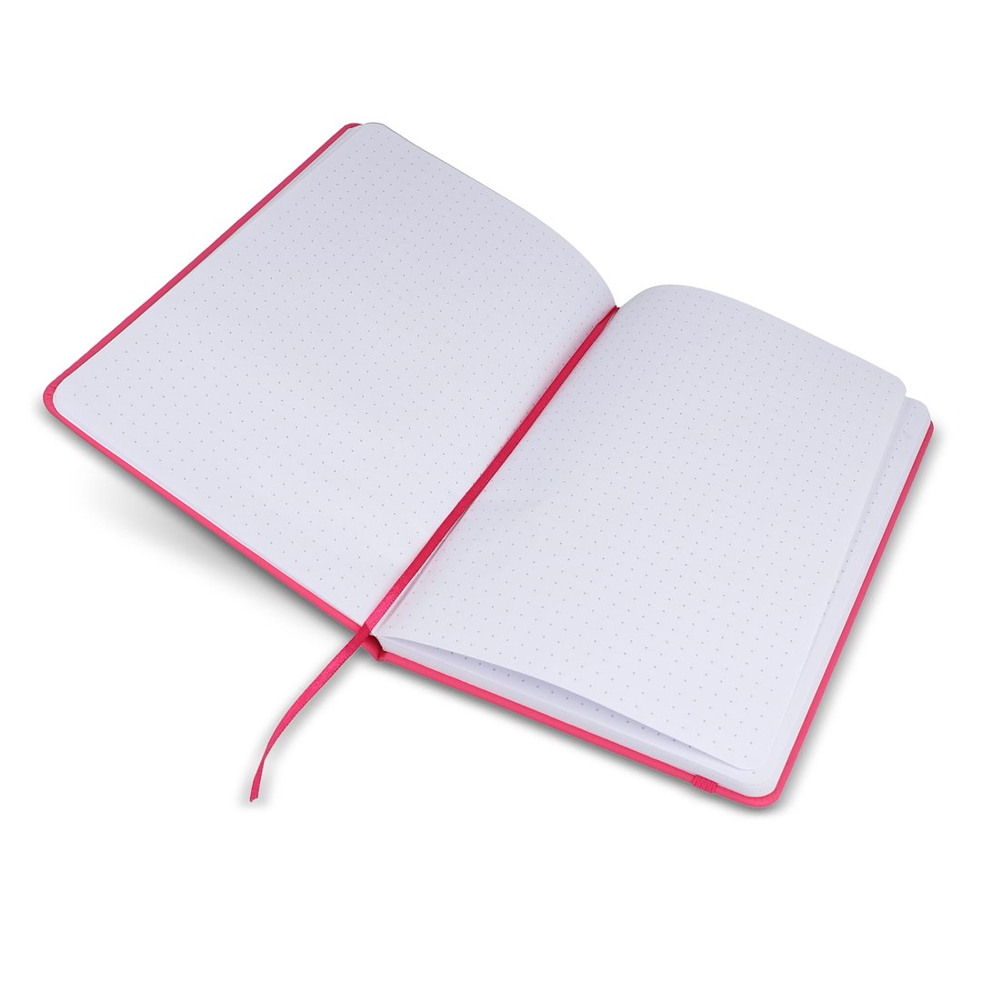 Notizbuch A5 PU mit Rasterpunktseiten Stiafrs