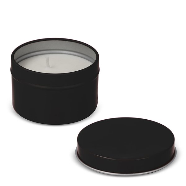 Kirtan-Duftkerze auf Pflanzenbasis in großer recycelter Dose Ellia