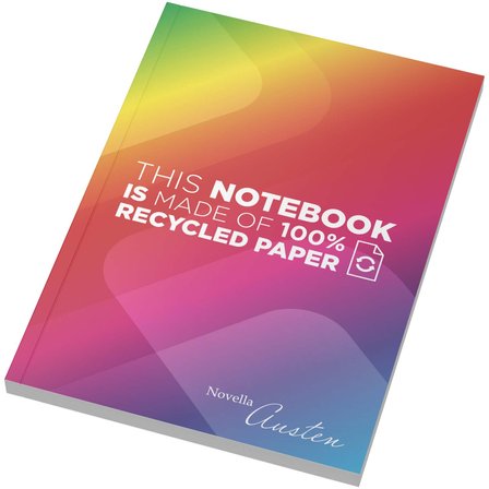 Austen A5 recyceltes Softcover Notizbuch – 100 Blatt liniert - Chlana