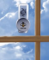 Thermometer Munglin | Kunststoff | Saugnapf | Silber