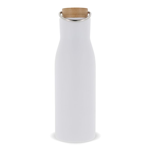 Isolier-Flasche mit Bambusdeckel, 500ml Miriori