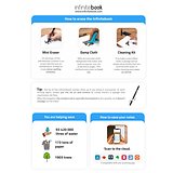 Set bestehend aus einem Infinitebook mit Hardcover, einem Reinigungsset, einem Marker und einem Kugelschreiberhalter Nolleel