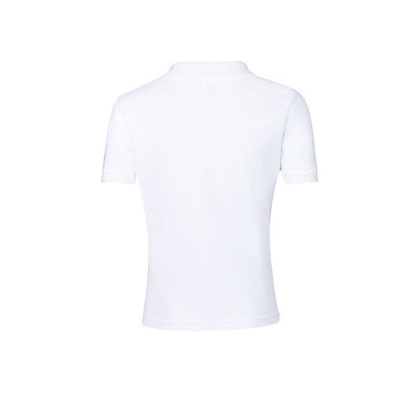 Kinder Weiß Polo-Shirt "keya"
