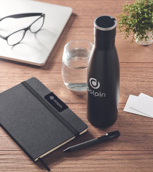 Set Notizbuch mit Flasche Munana