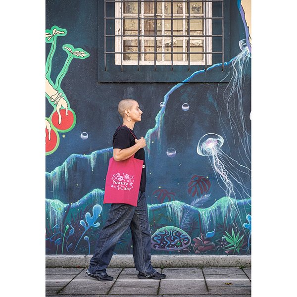 Tasche aus recycelter Baumwolle (70%) und Polyester (30% rPET) (140 g/m²) Jovign