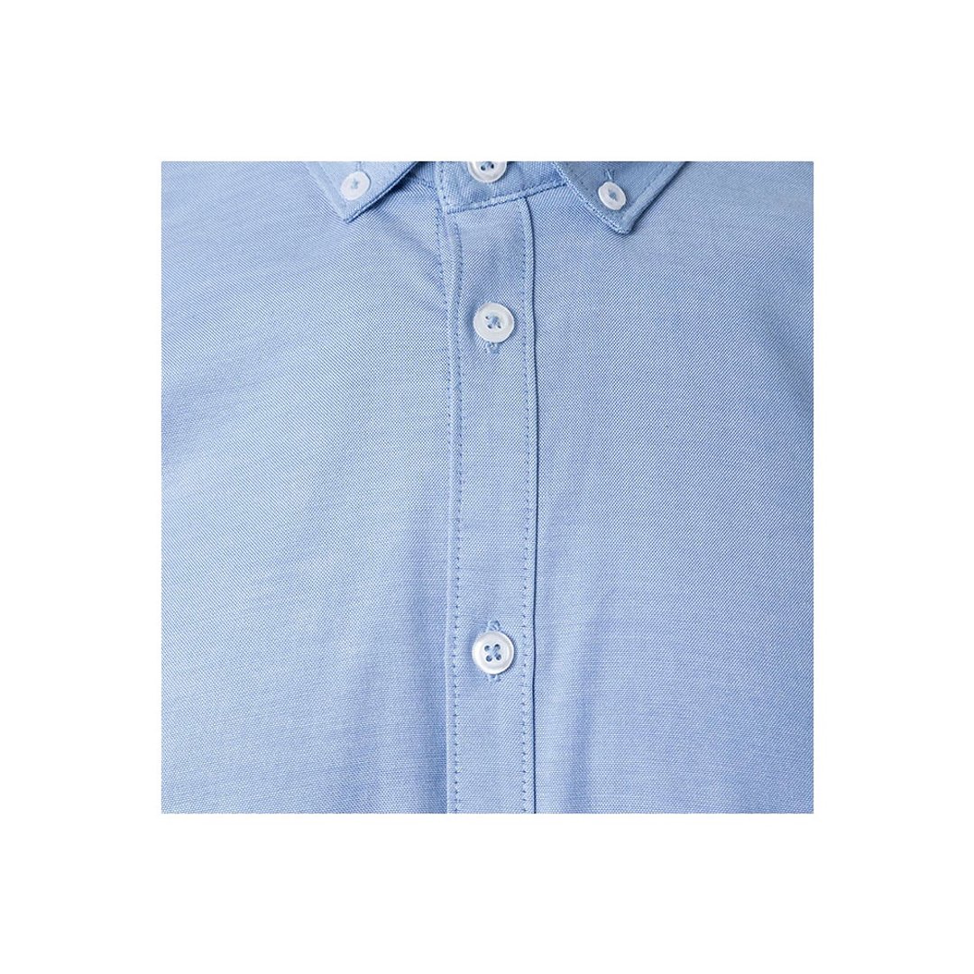 Hemd Oxford (180 g/m²) für Herren, aus Baumwolle (50 %), Polyester (45 %) und Elasthan (5 %) Gritll