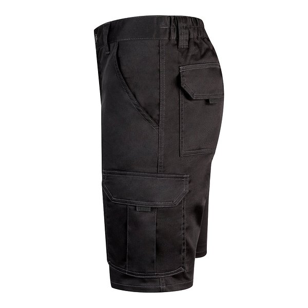 Stretch-Bermudashorts mit mehreren Taschen (240 g/m²), aus Baumwolle (46 %), EME (38 %) und Polyester (16 %) Truel