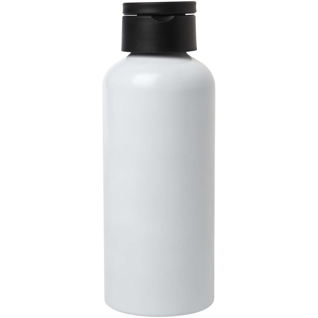 600 ml RCS-zertifizierte Wasserflasche aus recyceltem Aluminium mit RPET-Deckel - Ylana