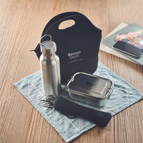Lunch-Set Edelstahl Rudiver