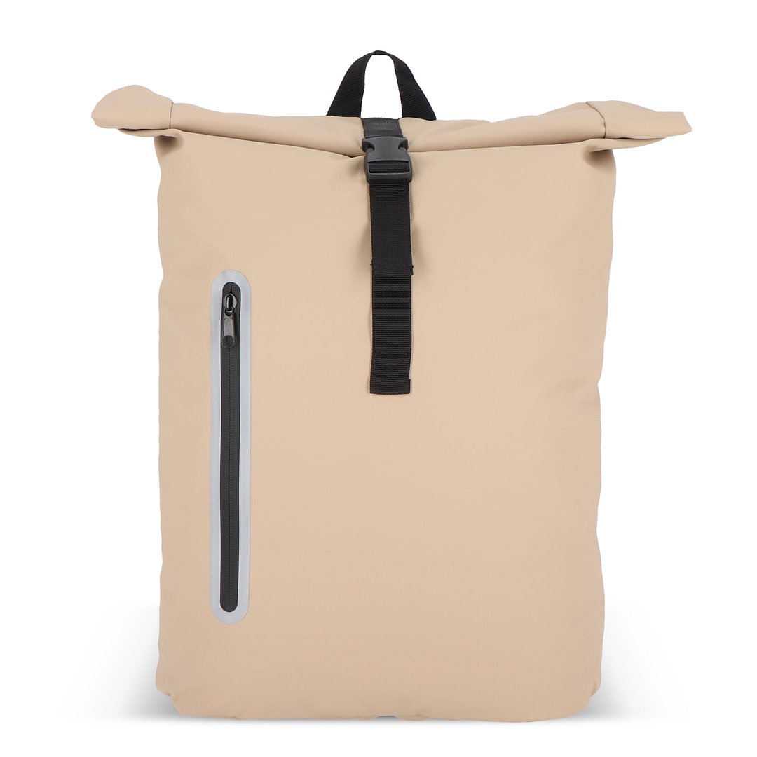 PU-beschichteter R-PET 600D Rolltop-Rucksack 20L Niansepas