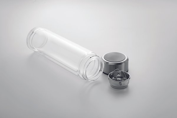 Flasche 390ml mit LED Anzeige Helvezian