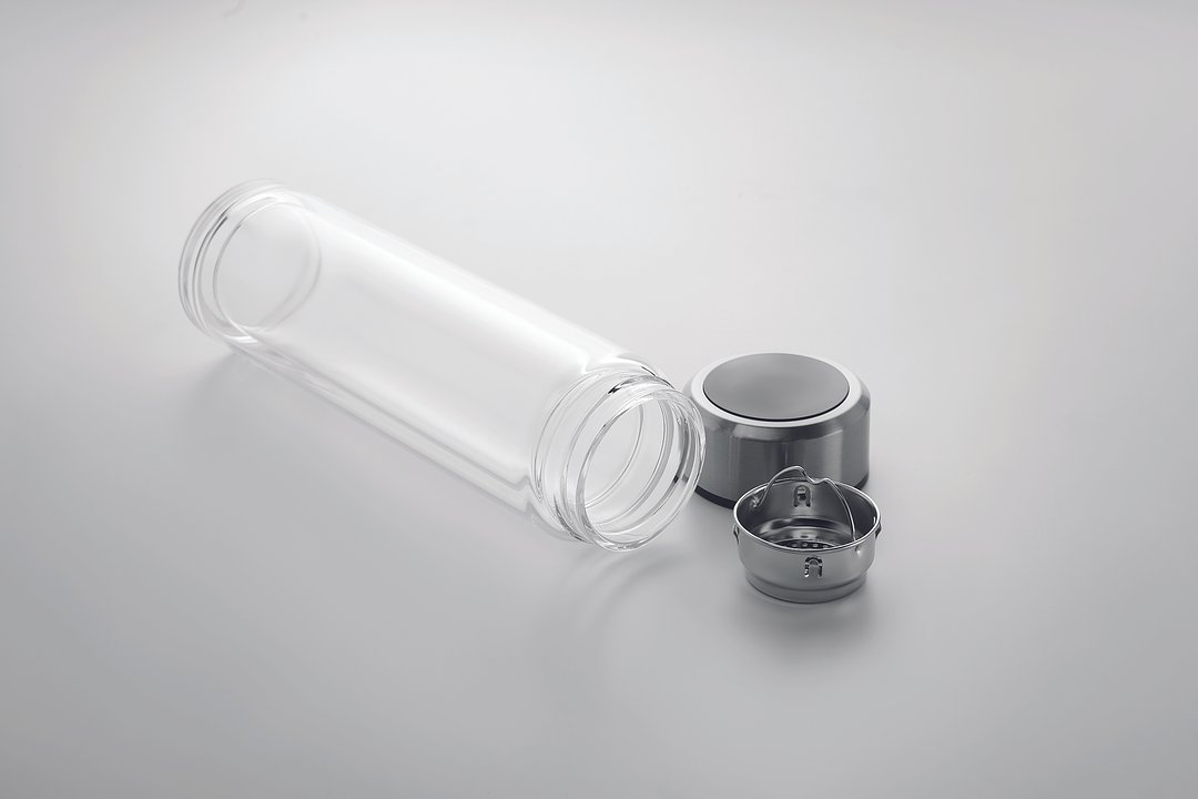 Flasche 390ml mit LED Anzeige Helvezian