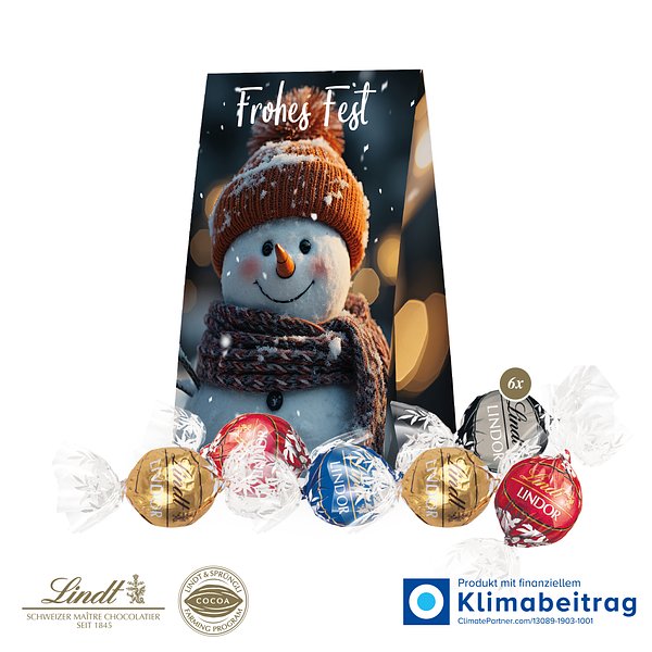 Werbetasche mit süsser Füllung