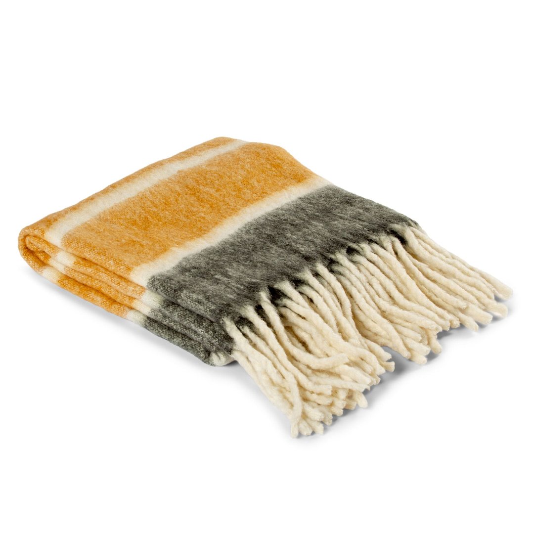 Wollplaid Streifen Marlix