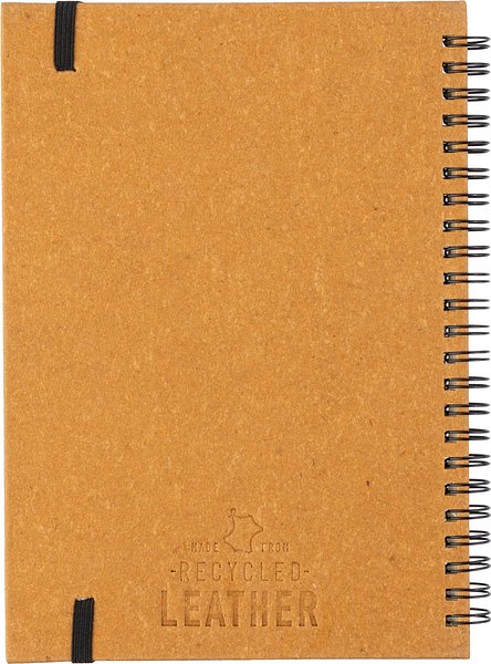 Notizbuch aus recyceltem Leder A5 Corlf