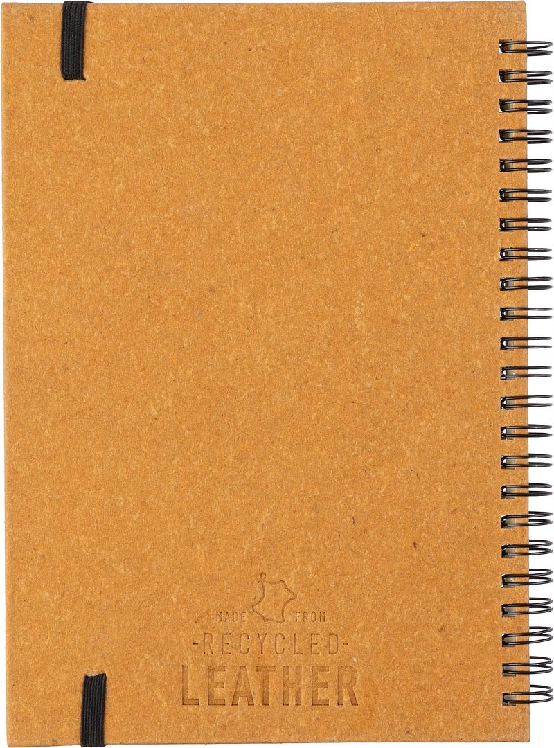 Notizbuch aus recyceltem Leder A5 Corlf