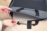500D Zweifarbige Laptoptasche Utzzas