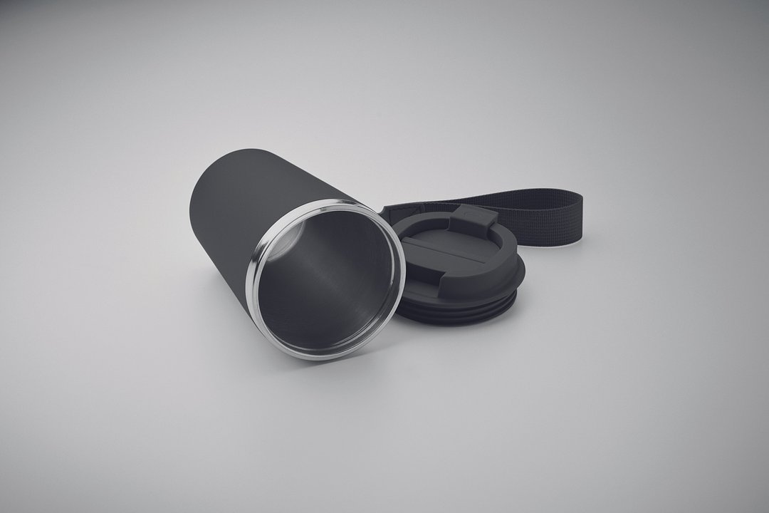 Doppelwandiger Trinkbecher 350 MO2317- Gierdi
